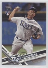 2017 Topps Update Father's Day Powder Blue 21/50 Chih-Wei Hu #US198 1p5
