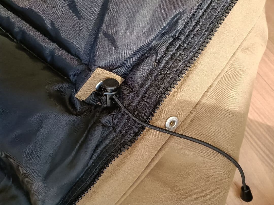 Excellent condition Schott down jacket beige size… - image 4