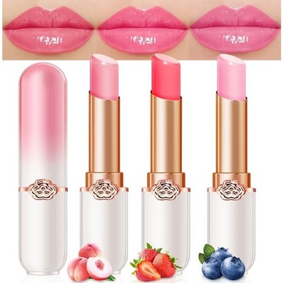 evpct 3Pcs Magic Color Changing Lipstick Long Lasting Waterproof 24 Hours Ori...