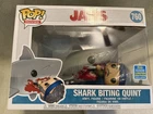 Funko Pop! Movies Jaws Shark Biting Quint #760 Vinyl Figure 2024 Fall Con Excl