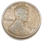 1917 D Lincoln Wheat Cent Average Circulated Copper G VG Penny Old Estate Coin