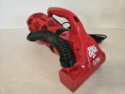 #ad #ad Dirt Devil Royal Ultra Hand Handheld Vacuum Red 08230 w Hose Tested FREE SHIP $34.99