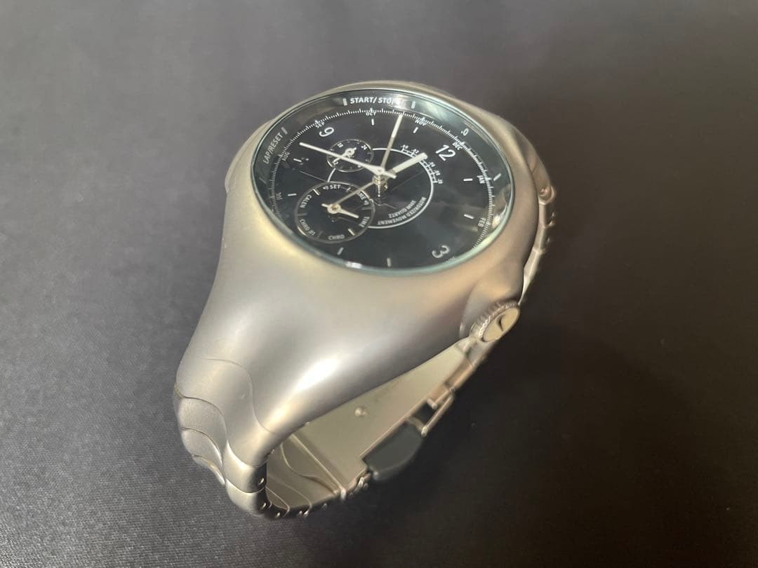 Y2K 00s Nike Triax Armored Chronograph Watch Vintage Digital