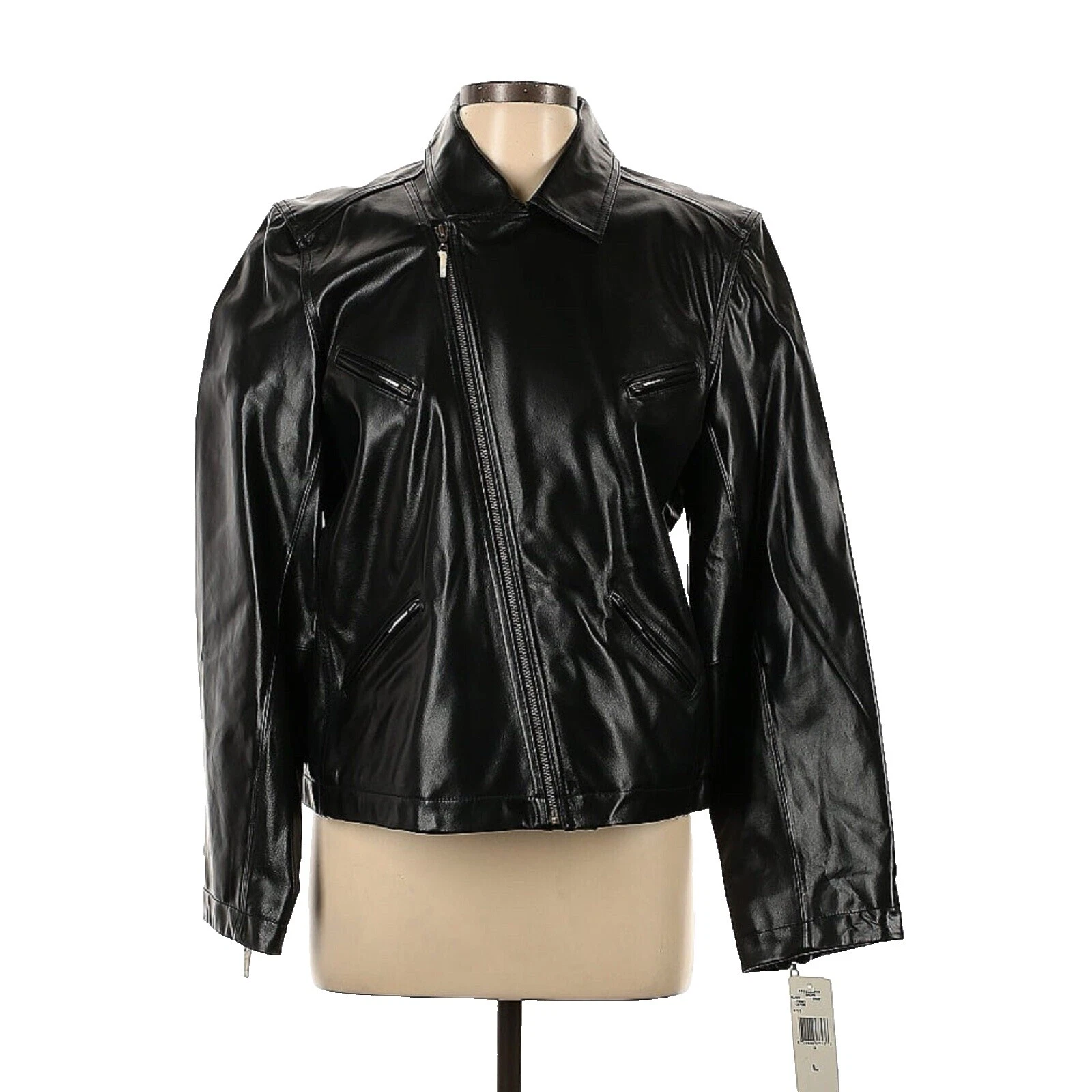 Chaqueta de moto Lauren Ralph Lauren Negro abrigos, chaquetas y chalecos para Mujeres