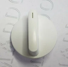 Part # 00487100 Genuine OEM Thermador Gas Cooktop KNOB  WHITE 20-02-583-02 FRONT