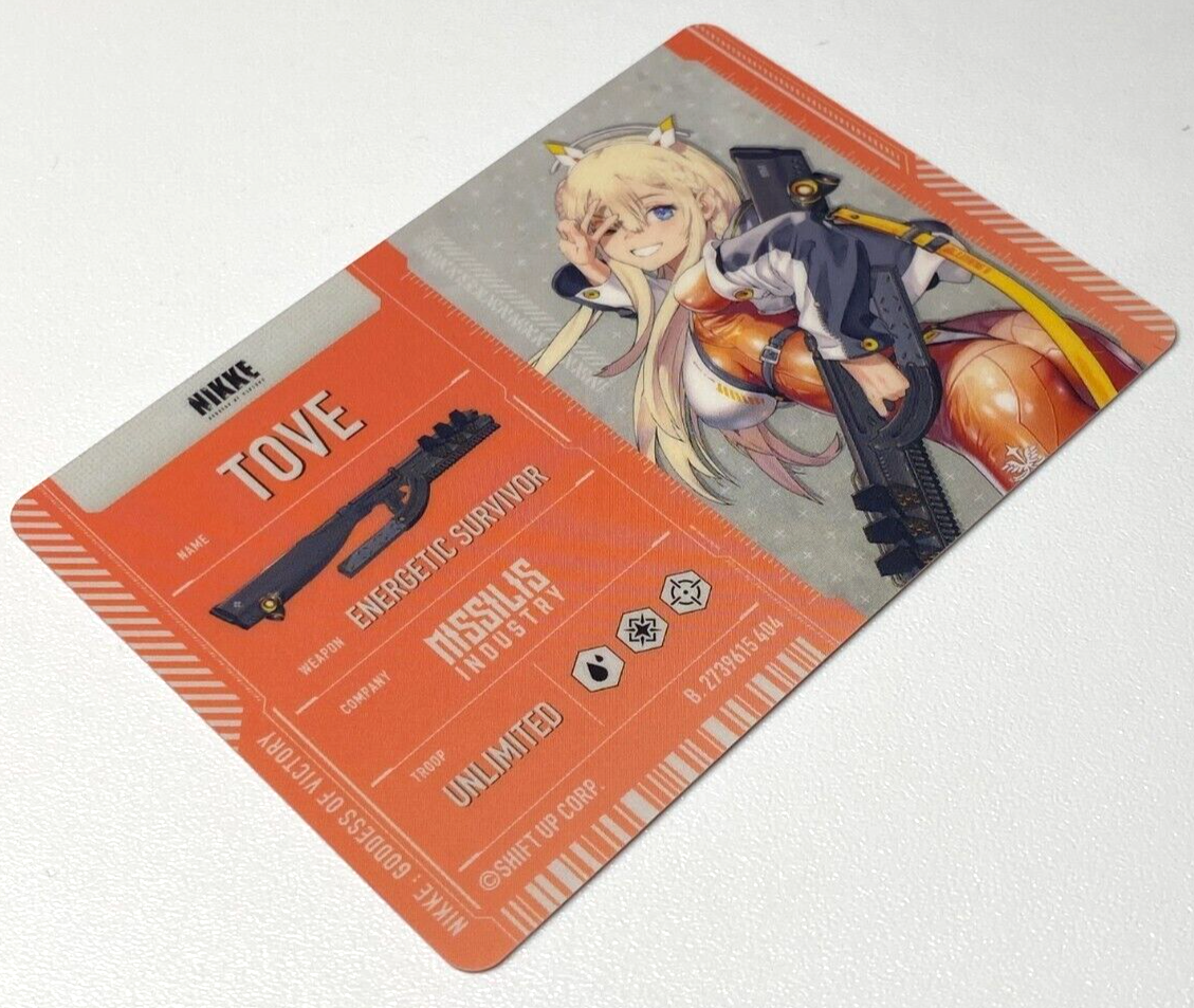 Goddess of Victory Nikke Metallic Pass Collection Ver.2 Card Goddess of Victory Nikke Metallic Pass Collection Ver.2 Card