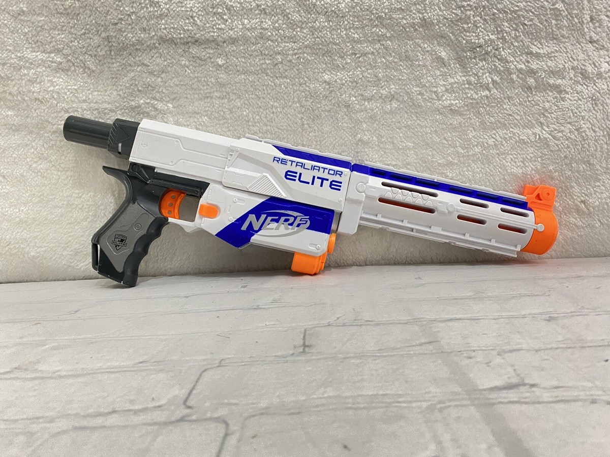 Nerf Retaliator Elite ブラスター Amazon.com: NERF N-Strike Elite Retaliator Blaster, Stock