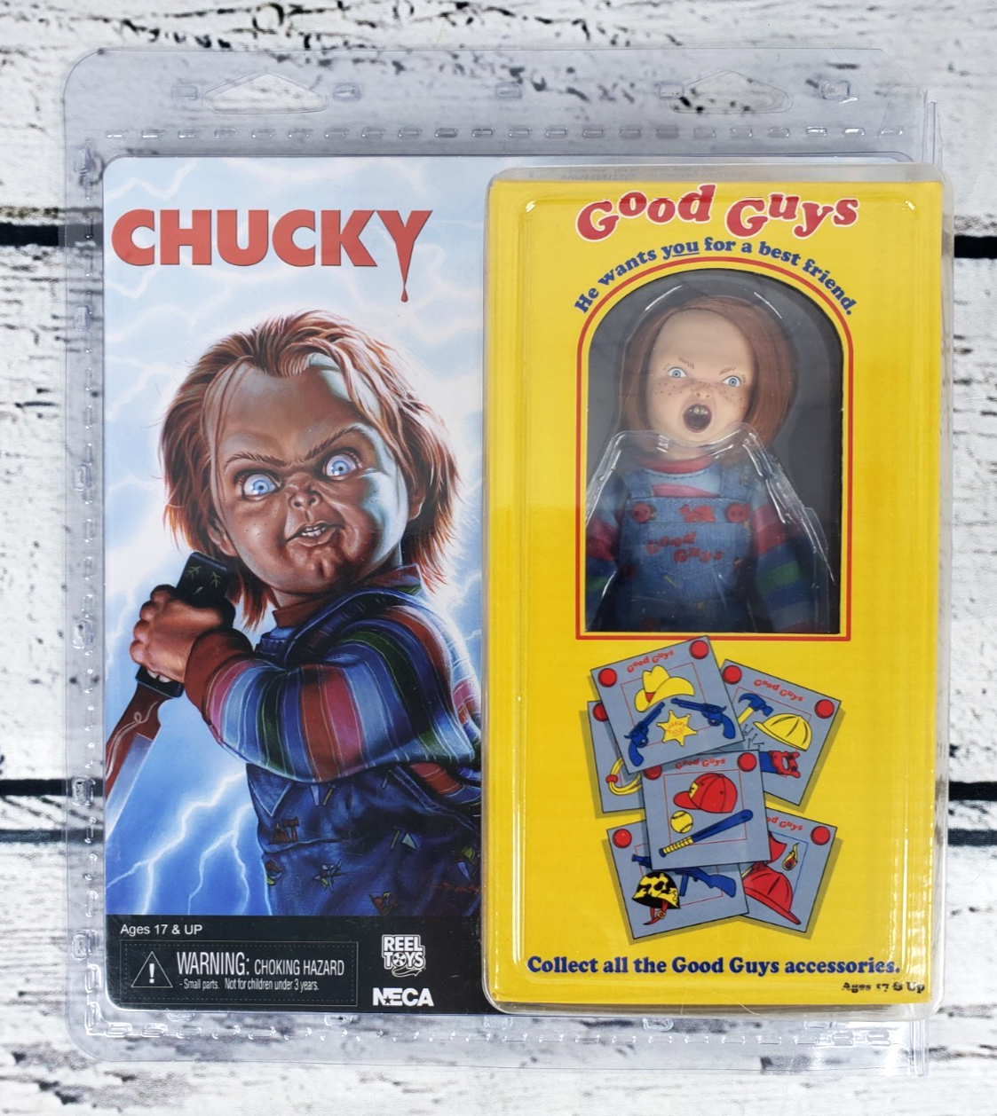 NECA Chucky 7-Inch Scale Action Figure with Accessories 14965
