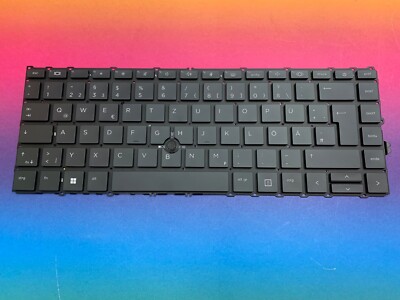 Keyboard DE HP Elitebook 840 G7 G8, 745 G7 G8, 845 G7 G8 German Backlit