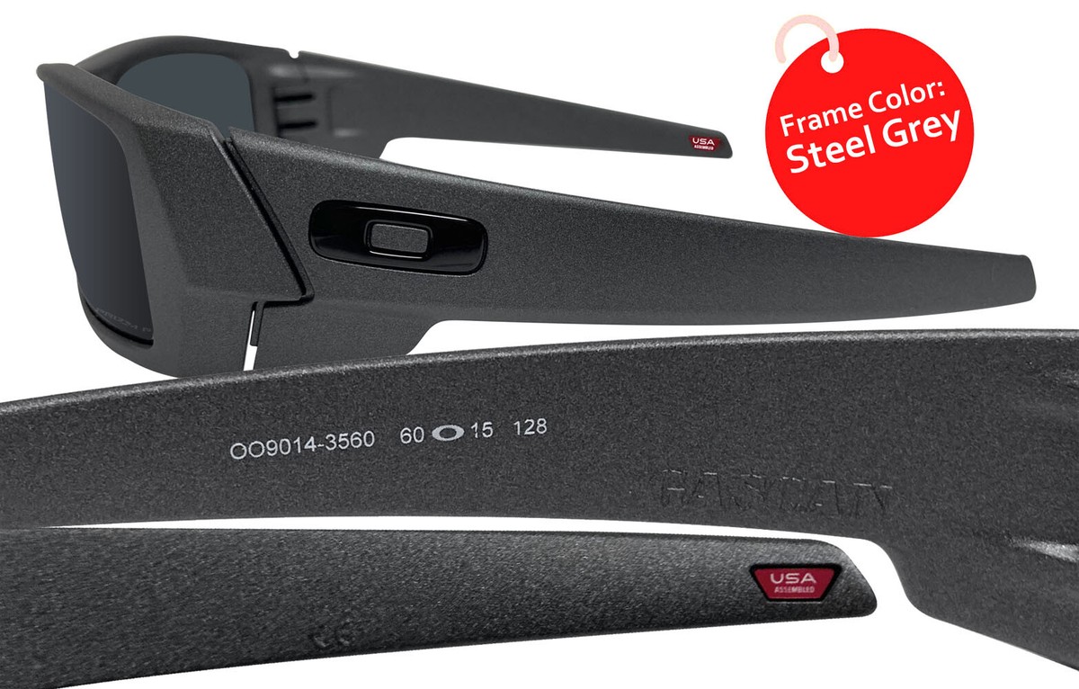 OAKLEY GASCAN サングラス STEEL PRIZM GREY Oakley - Gascan (Matte Black | Prizm Grey) – Good See Co.