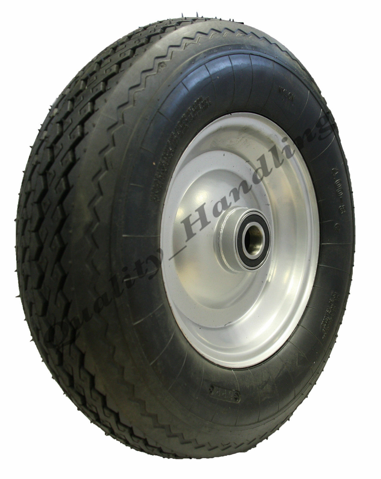 heavy duty wheel barrow wheel, 6ply, 4008 16", 25mm ball bearings