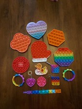 Pop It Fidget Sensory Toys Lot of 14