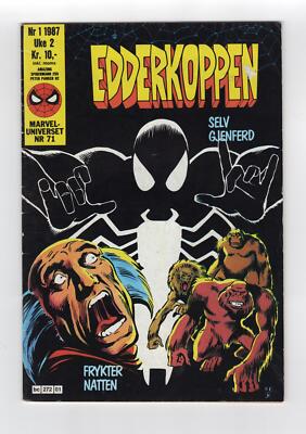 1984 MARVEL AMAZING SPIDER-MAN #255 & SPECTACULAR SPIDER-MAN #92 RARE NORWAY