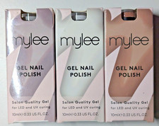 MYLEE GEL NAIL POLISH SALON QUALITY GEL  10 ml NEW AND BOXED - CHOOSE SHADE
