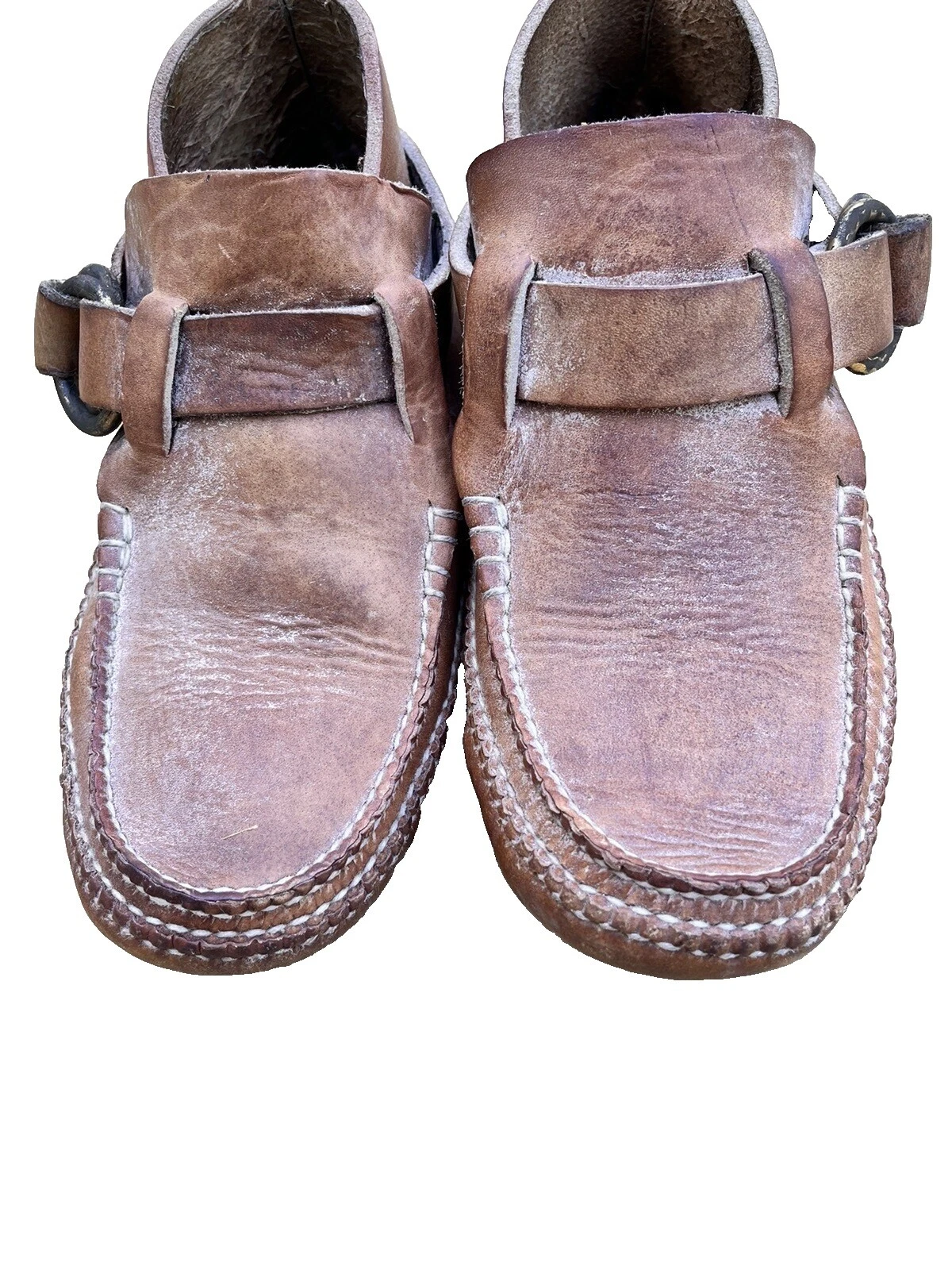 Calzado Vintage Handmade Marrón para Hombres