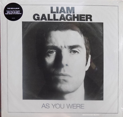 OASIS LIAM GALLAGHER LP As You Were VINYL 180g Wall Of Glass + Download IN STOCK