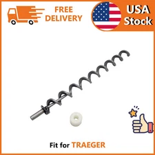 17 Inch Direct Igniter Auger Shaft Screw Push Rod/Shaft and Auger Brushing Kit