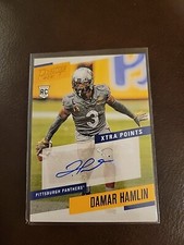 2021 Panini Chronicles Draft Picks Orange Rookie Auto Damar Hamlin PS-DMH RC