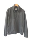 Columbia Sportswear Company Jacket Mens M Gray Full Zip Fleece Zip Pockets