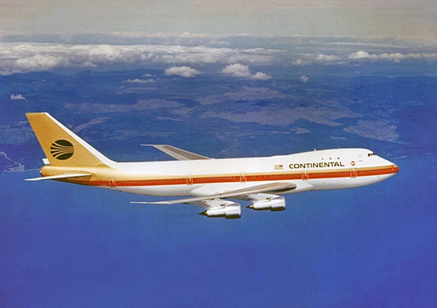 Continental Airlines Planes