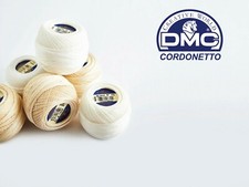 CORDONETTO DMC GOMITOLO 20 GRAMMI BIANCO ECRÙ 100% COTONE