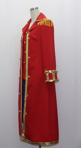 Men Kids Halloween Party One Piece Monkey·D·Luffy Suit Cosplay Costume Outfits - Picture 6 of 12
