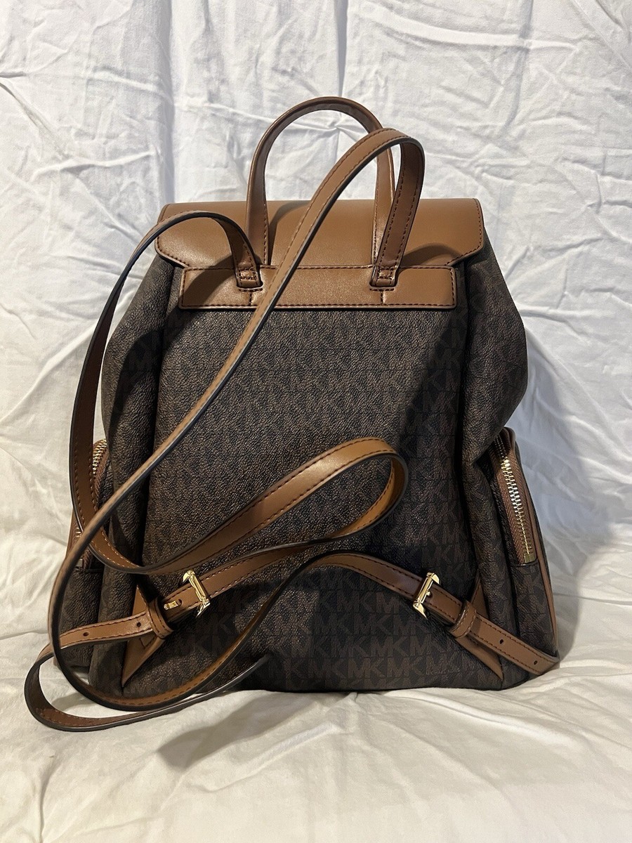 Michael Kors Jet Set LG Chain Backpack Brown | eBay display picture 1