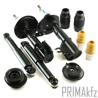 4x Stoßdämpfer Domlager Staubmanschetten vorne hinten für Fiat Panda II 169