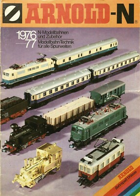 catalogue Arnold 1976-77 N-model railways & accessories railway fun 1. Class D bb