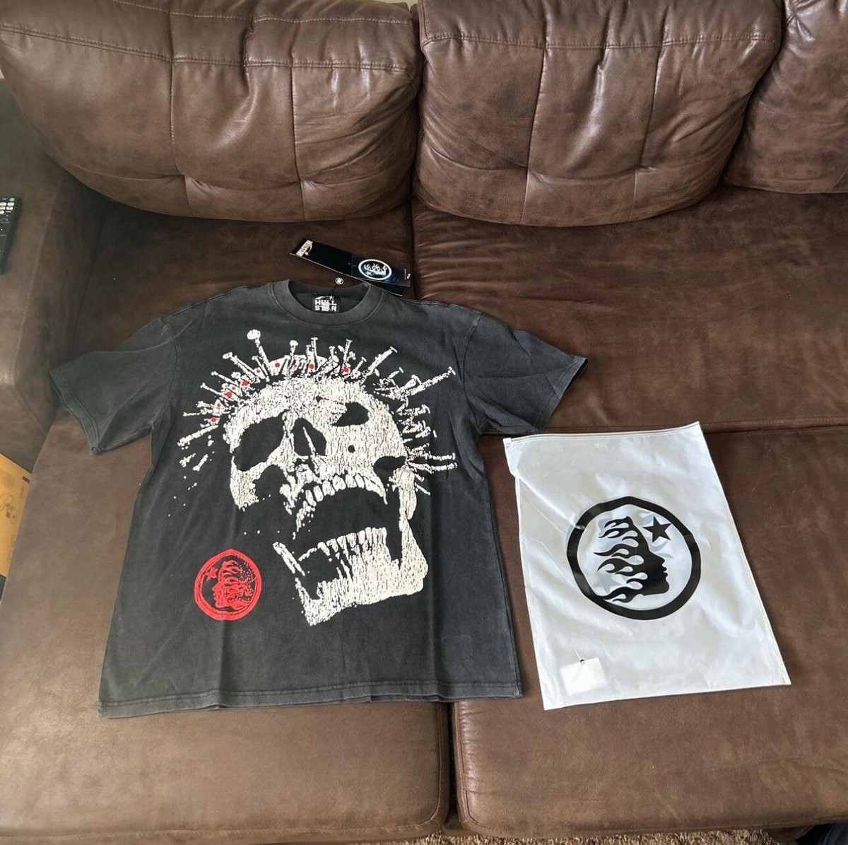 ◆24SS WKNDRS SKULL T-SHIRT/2色◆ HELLSTAR Crowned Skull T-shirt , Size L Never Worn | eBay