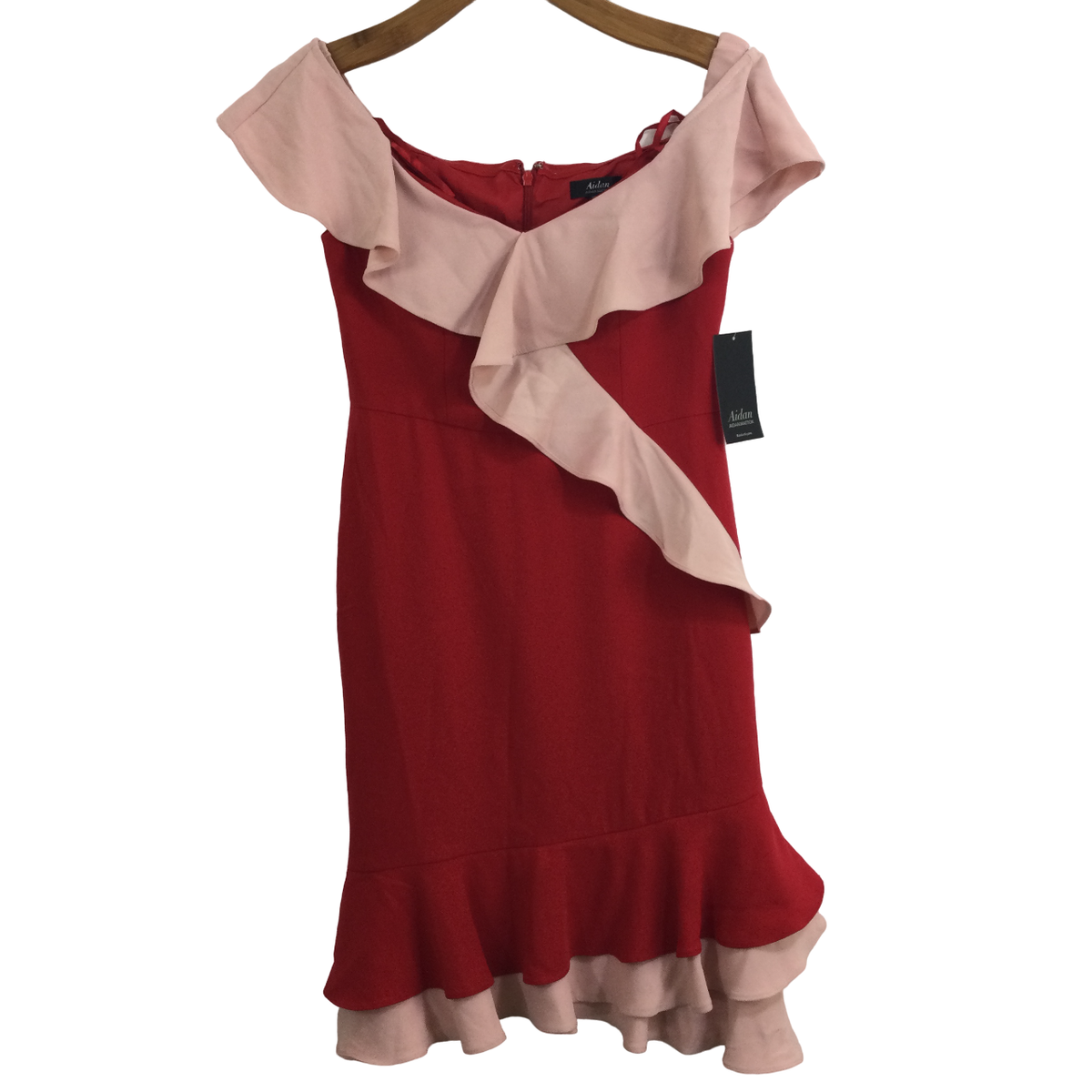aidan by aidan mattox cocktail dress Womens Embellished Hi-Low Black 6 Cocktail dresses Dominate boardrooms or serve confidence at dinner in this stretch Aidan Mattox Sleeveless Cocktail Sleeveless