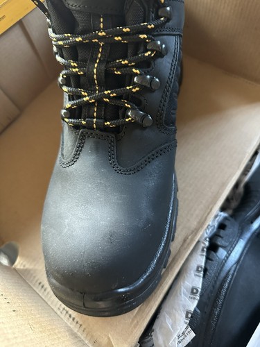 Dewalt Waterproof Steel Toe Men's Work Boots Black Size 9.5 X - Picture 2 of 12