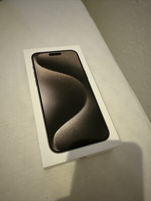 Apple iPhone 15 Pro Max - 256GB - Titan Natur (Ohne Simlock)