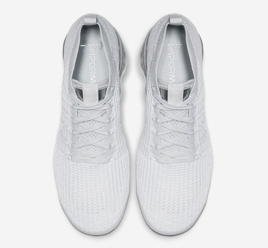 Nike Air Vapormax Flykknit 3 White Pure Platinum AJ6900-102  display picture 2