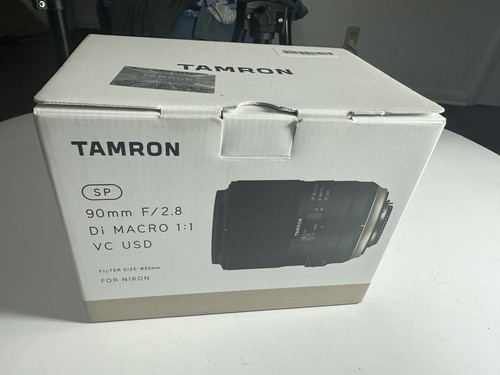 Tamron AF F017N SP 90mm F/2.8 Di VC USD 1:1 Macro for Nikon F, Sell AS IS. - Picture 8 of 8