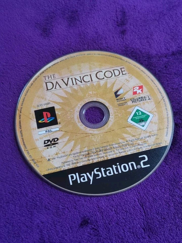 EL CODIGO DA VINCI Pal Esp Buen estado PlayStation Ps2 - Imagen 4 de 4