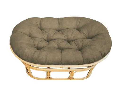 Double papasan cushion - 67 x 47", extra plush (CUSHION ONLY), lots of fabrics - Picture 10 of 22