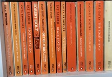 1 ft of Penguin Books Orange Spines Decoration Interior Design Tall Copies