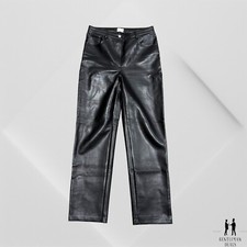 Wilfred Aritzia Women's 10 Melina Faux Vegan Soft Leather Pants Black NWOT