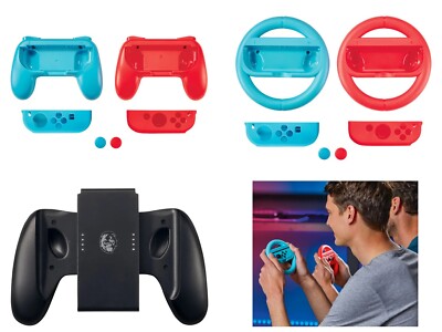 2x Lenkrad Paar für Nintendo Switch , Halterung , 2 Controller Auswahl Zubehör