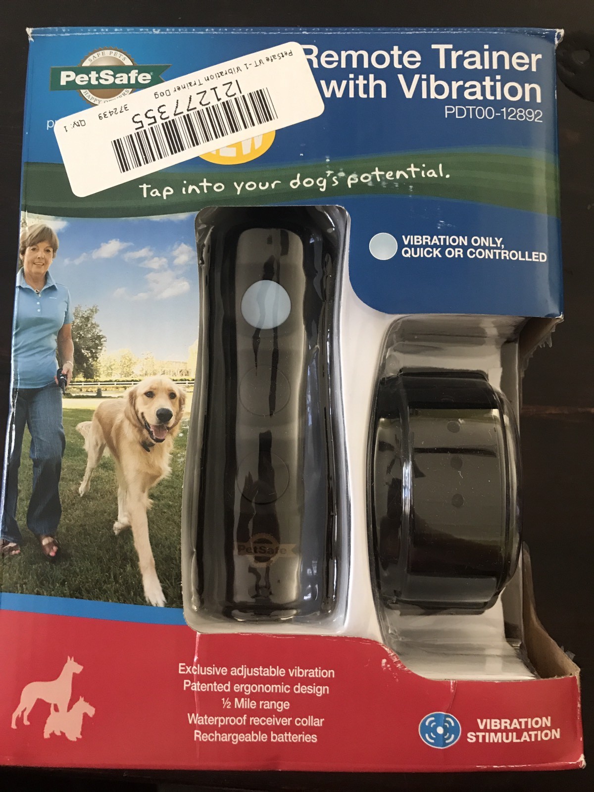 petsafe vibration dog trainer collar with remote
