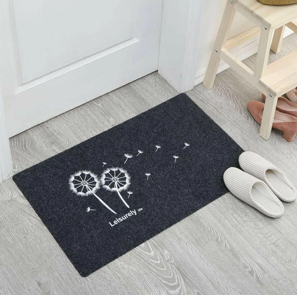 Bär Matte Türmatte Antideslizante Girasol Entrada Alfombra Negro Marrón Rojo - Imagen 1 de 3