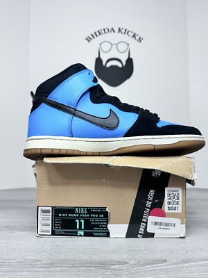 スケートボード NIKE SB dunk high invisible Blue Size 11 - Nike SB Dunk High Pro 'Blue Hero' (305050-470) Shoes