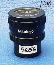 5656 MITUTOYO MICROSCOPE EYEPIECE LOT OF 2 WF10X/24