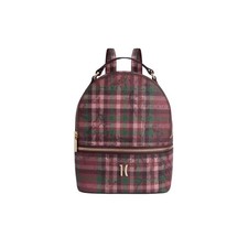Alviero Martini - Zaino tartan dream Rosso Acero