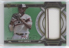 2021 Topps Triple Threads Single Jumbo Relics Emerald 9/27 Eloy Jimenez s7f