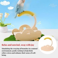 Bird Play Stand Perch Bird Training Perch Gym Cage Accessories Interactive