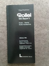 Rollei Mini Report 3 1960 bis 1995, Claus Pro...