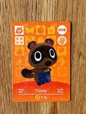 Animal Crossing Amiibo Card - Timmy. Serie...