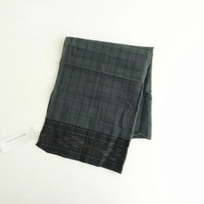  Good Condition Khadi and Co Cotton Check Stole   42I52 